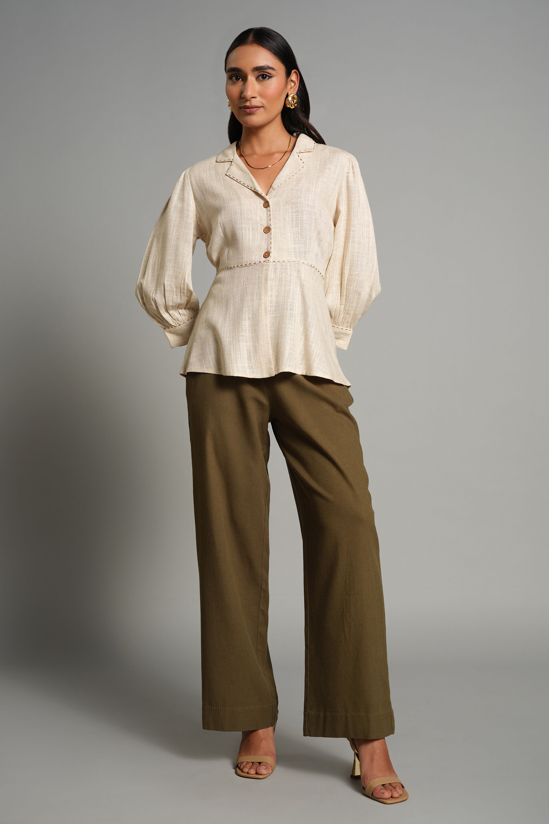 Twirl Top, Natural, image 2